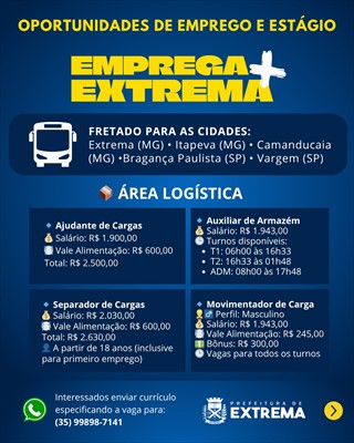 Post do instagram da Prefeitura de Mandirituba