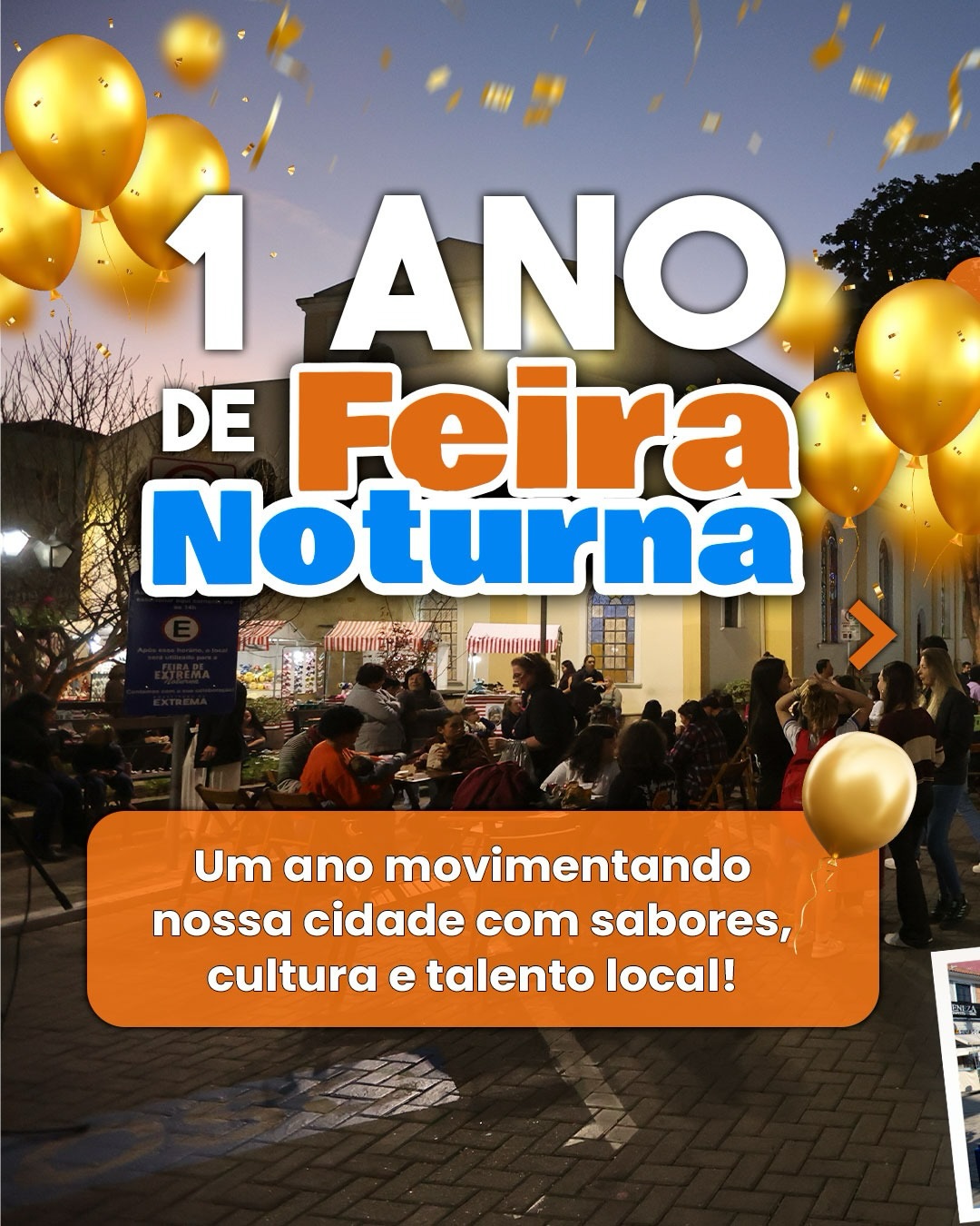 Post do instagram da Prefeitura de Mandirituba