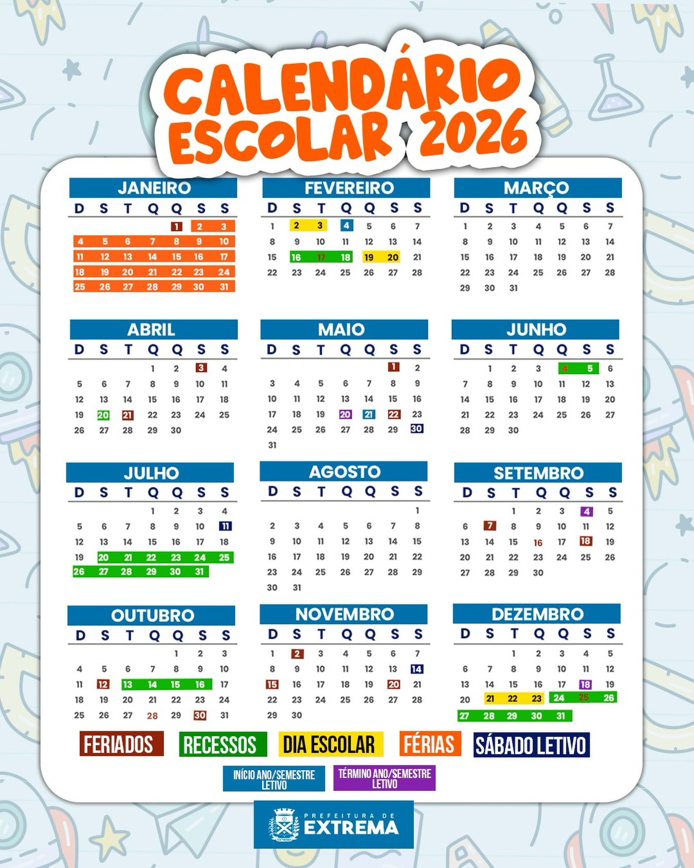 Post do instagram da Prefeitura de Mandirituba