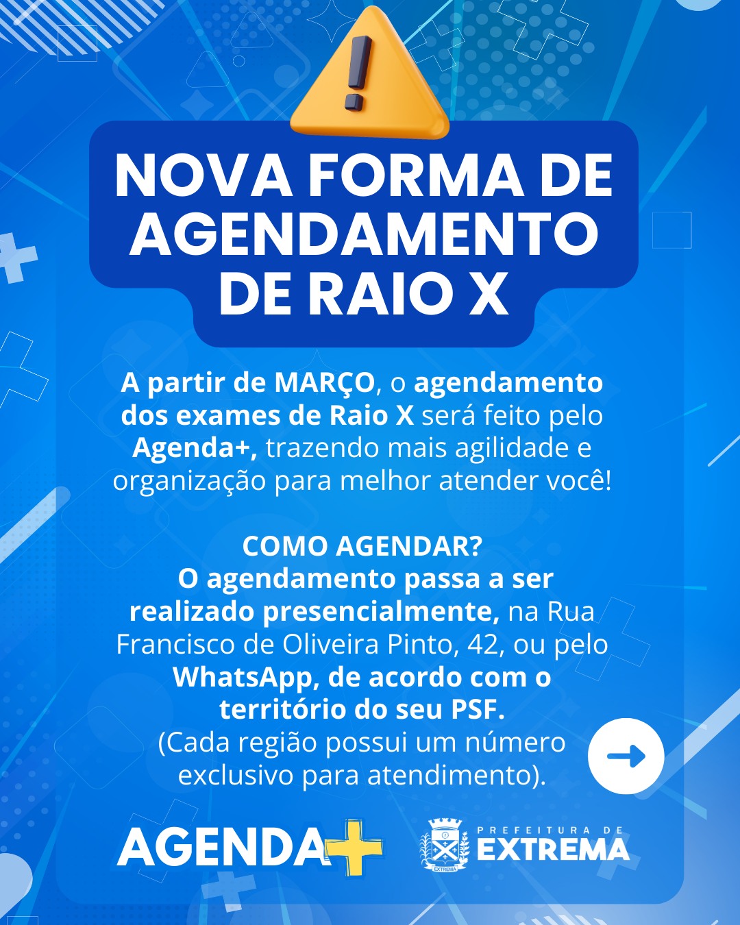 Post do instagram da Prefeitura de Mandirituba