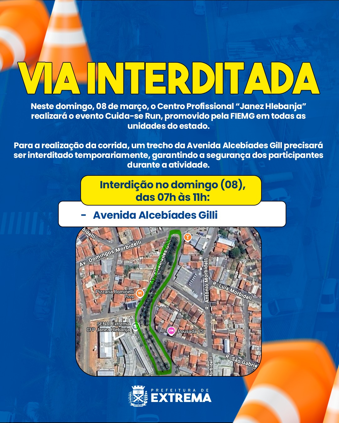 Post do instagram da Prefeitura de Mandirituba