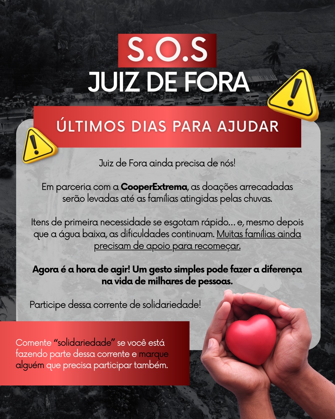 Post do instagram da Prefeitura de Mandirituba