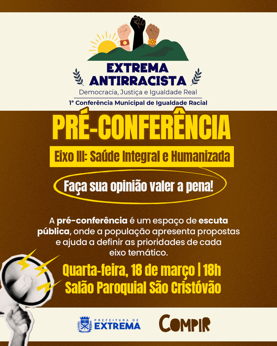 Post do instagram da Prefeitura de Mandirituba