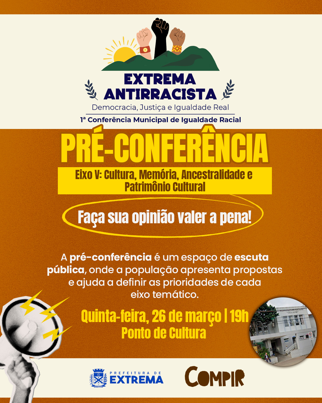 Post do instagram da Prefeitura de Mandirituba