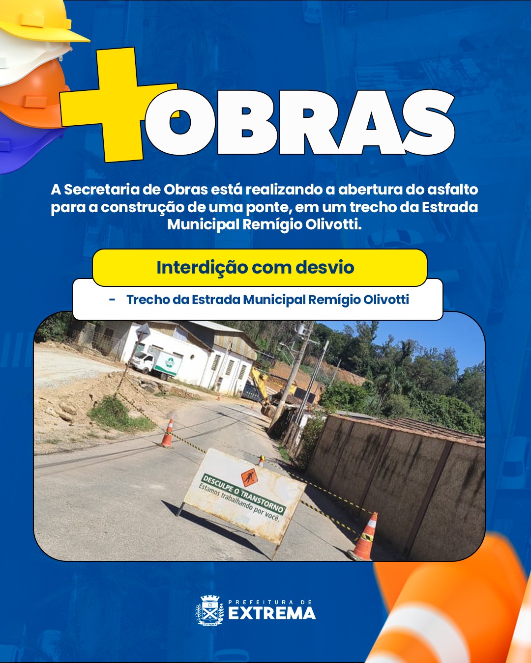 Post do instagram da Prefeitura de Mandirituba