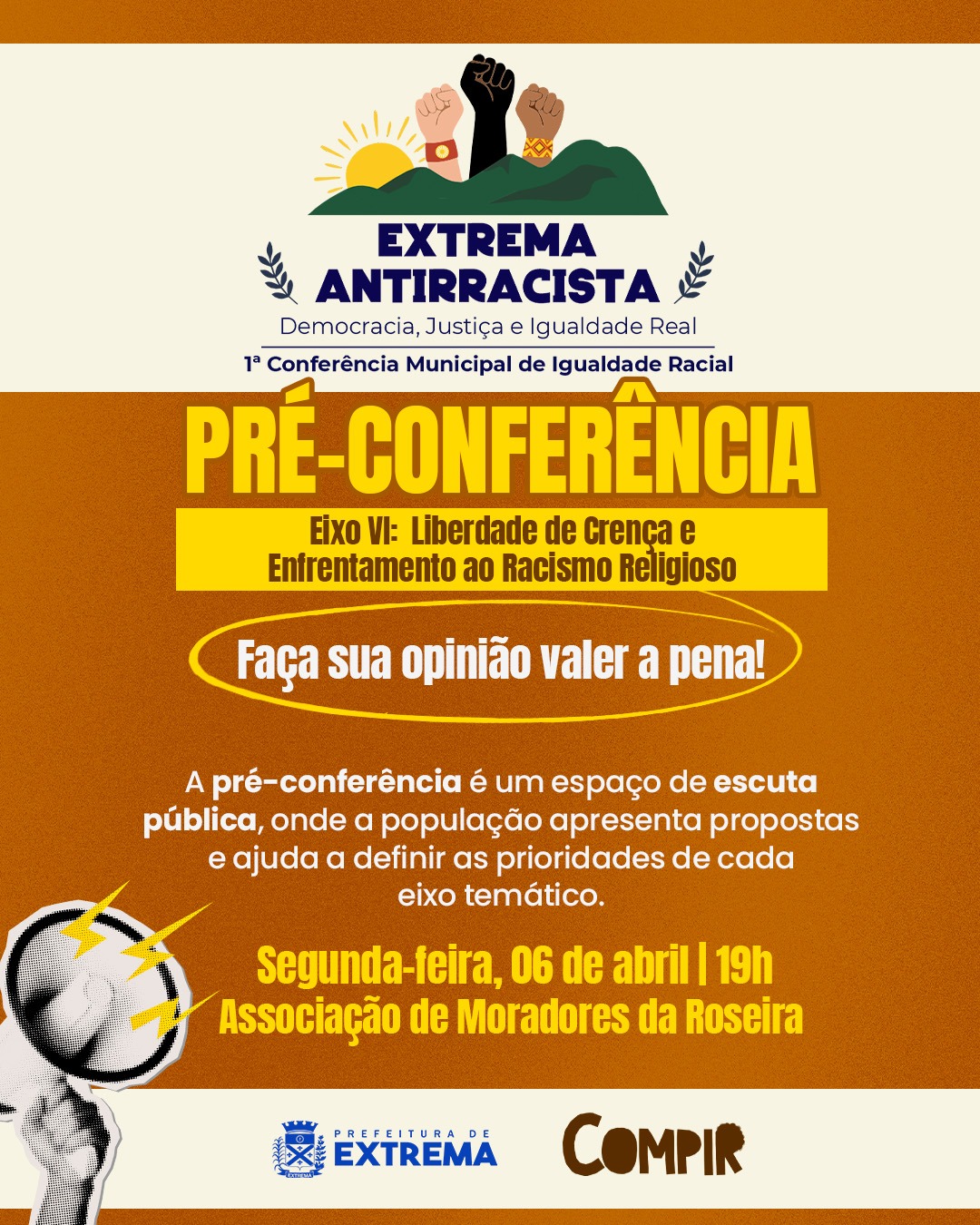 Post do instagram da Prefeitura de Mandirituba