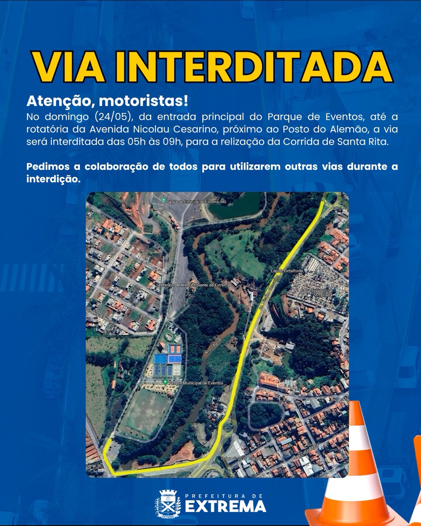 Post do instagram da Prefeitura de Mandirituba