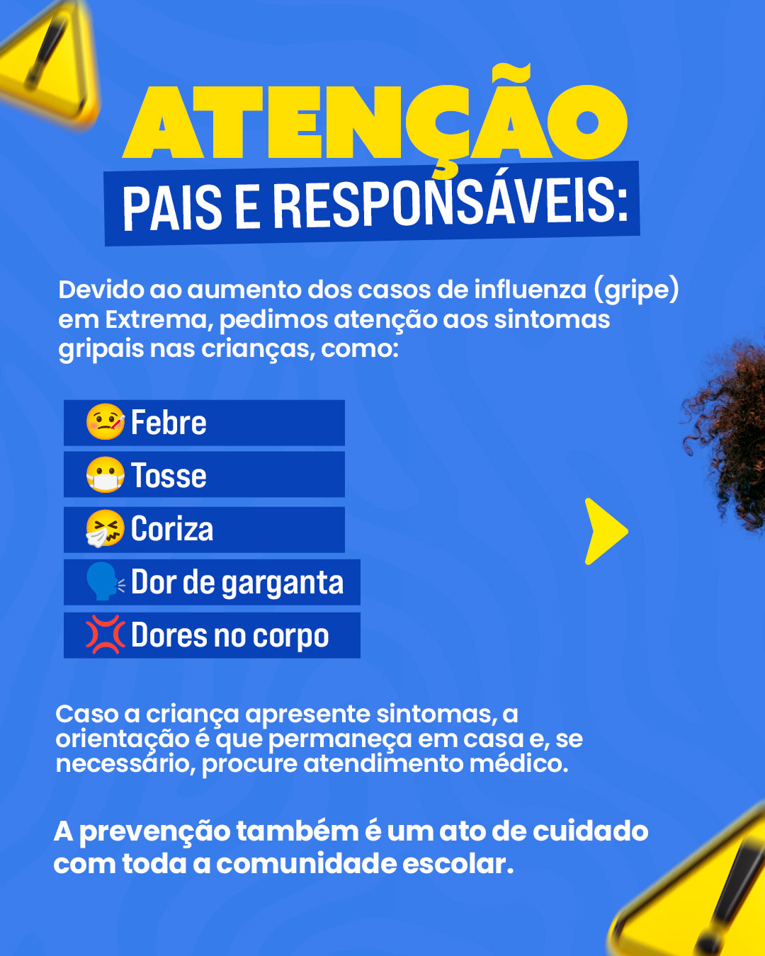 Post do instagram da Prefeitura de Mandirituba
