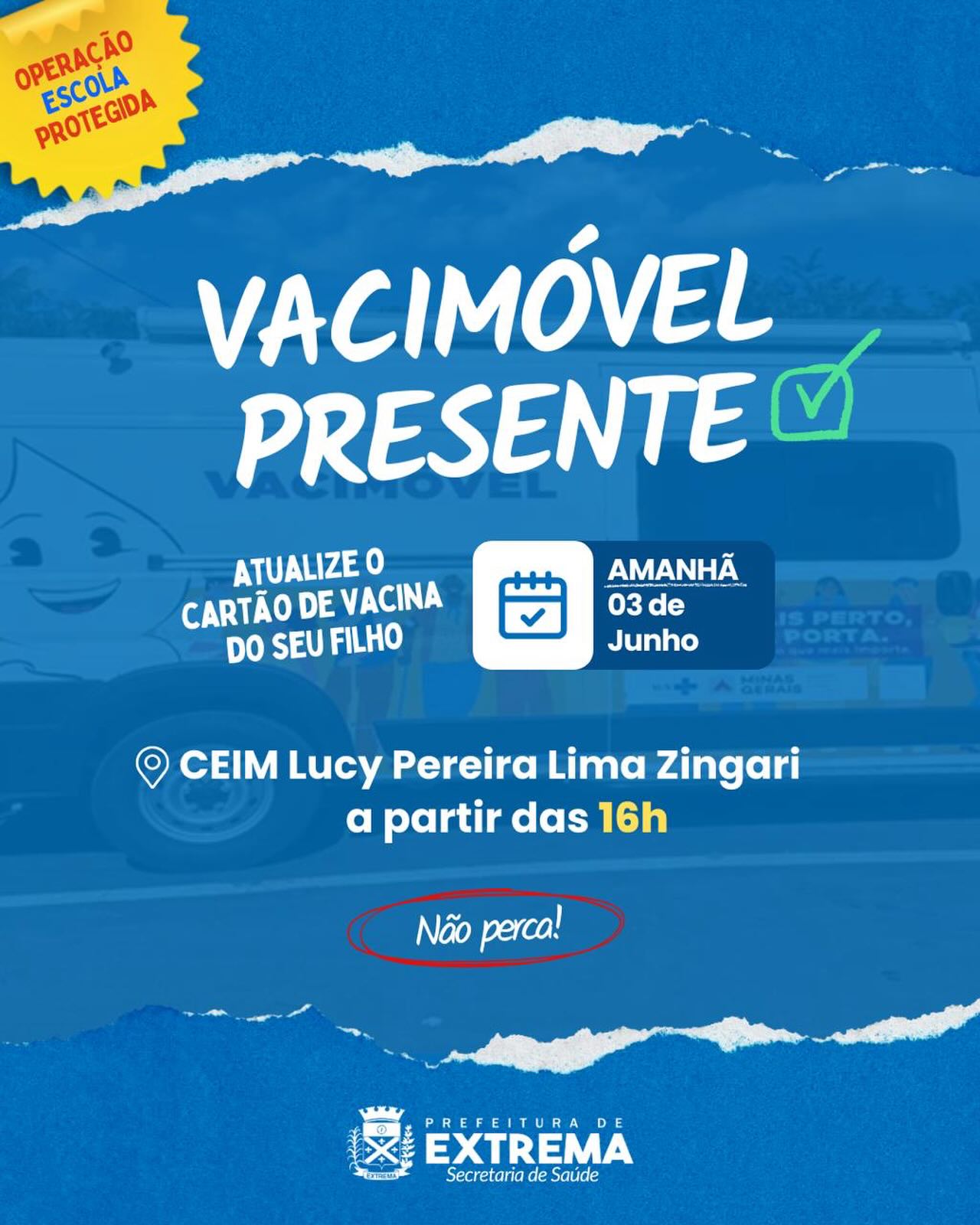 Post do instagram da Prefeitura de Mandirituba