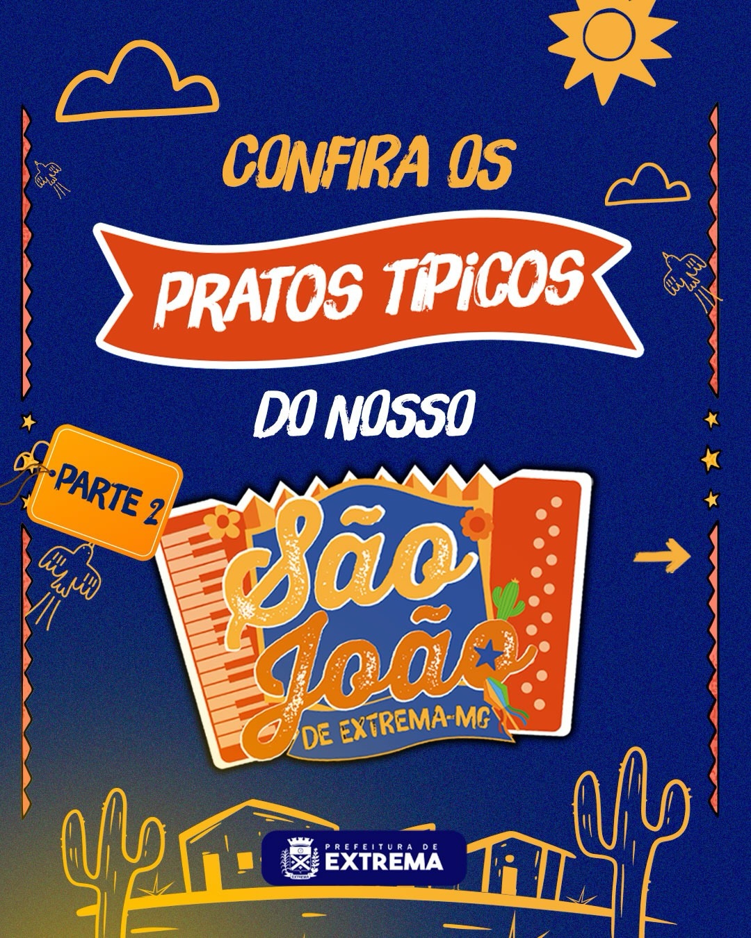 Post do instagram da Prefeitura de Mandirituba