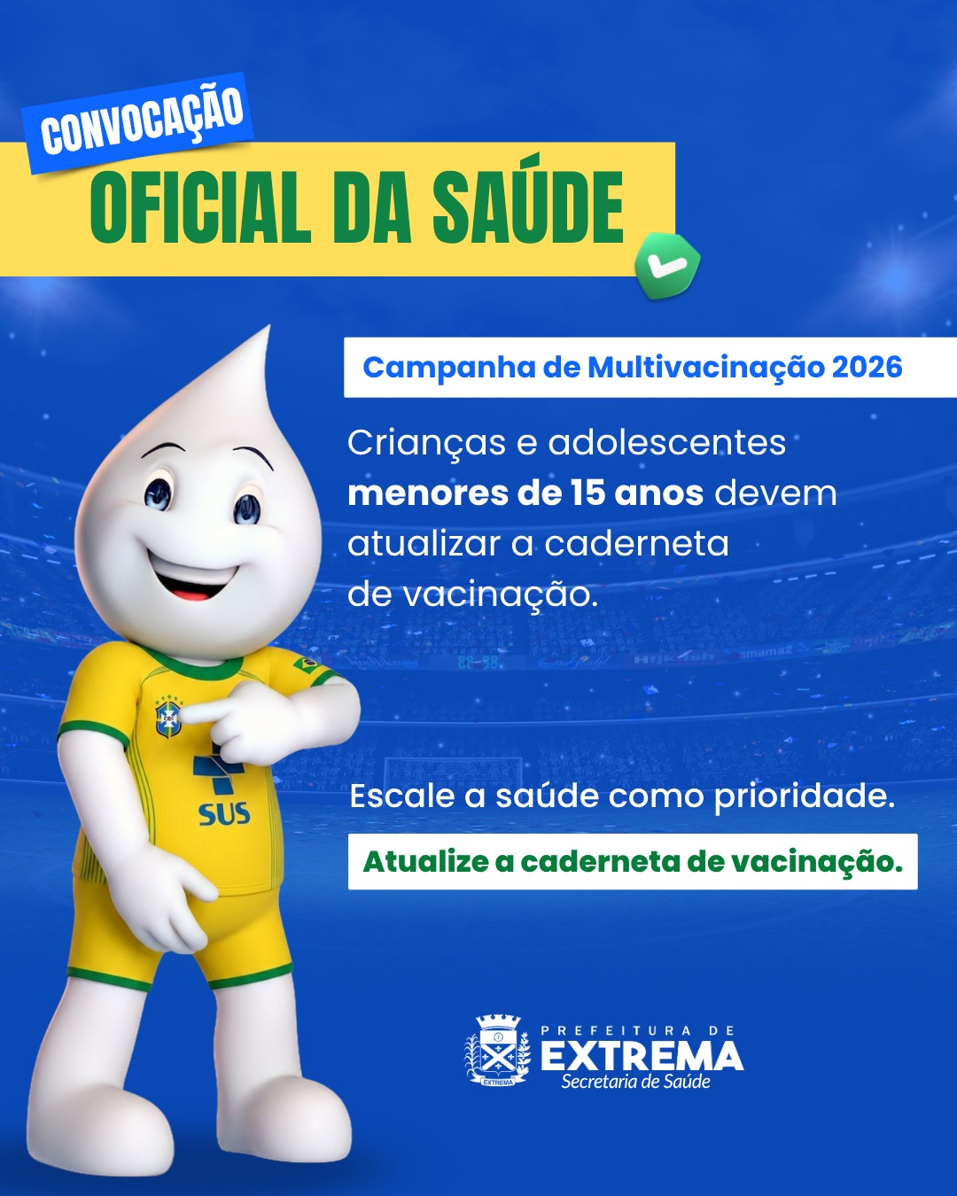 Post do instagram da Prefeitura de Mandirituba