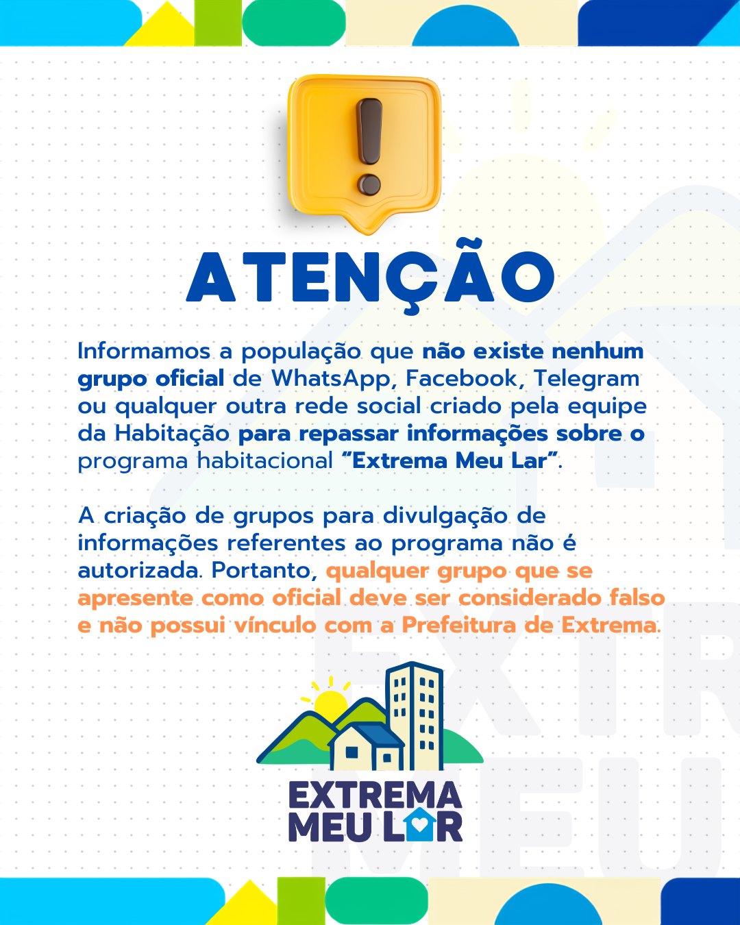 Post do instagram da Prefeitura de Mandirituba