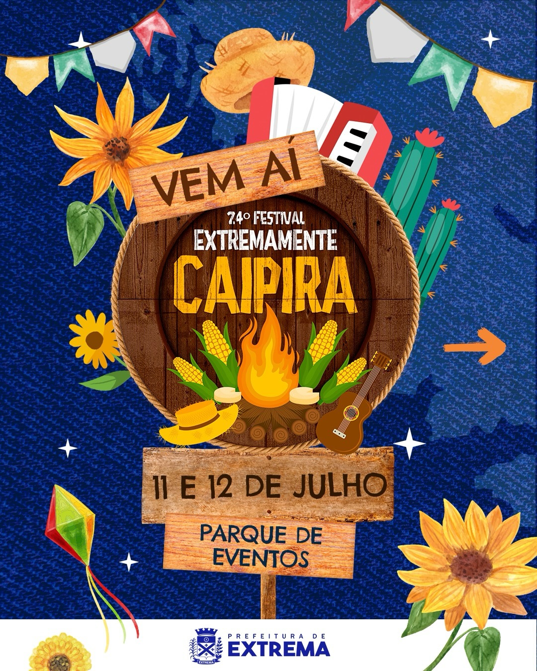 Post do instagram da Prefeitura de Mandirituba