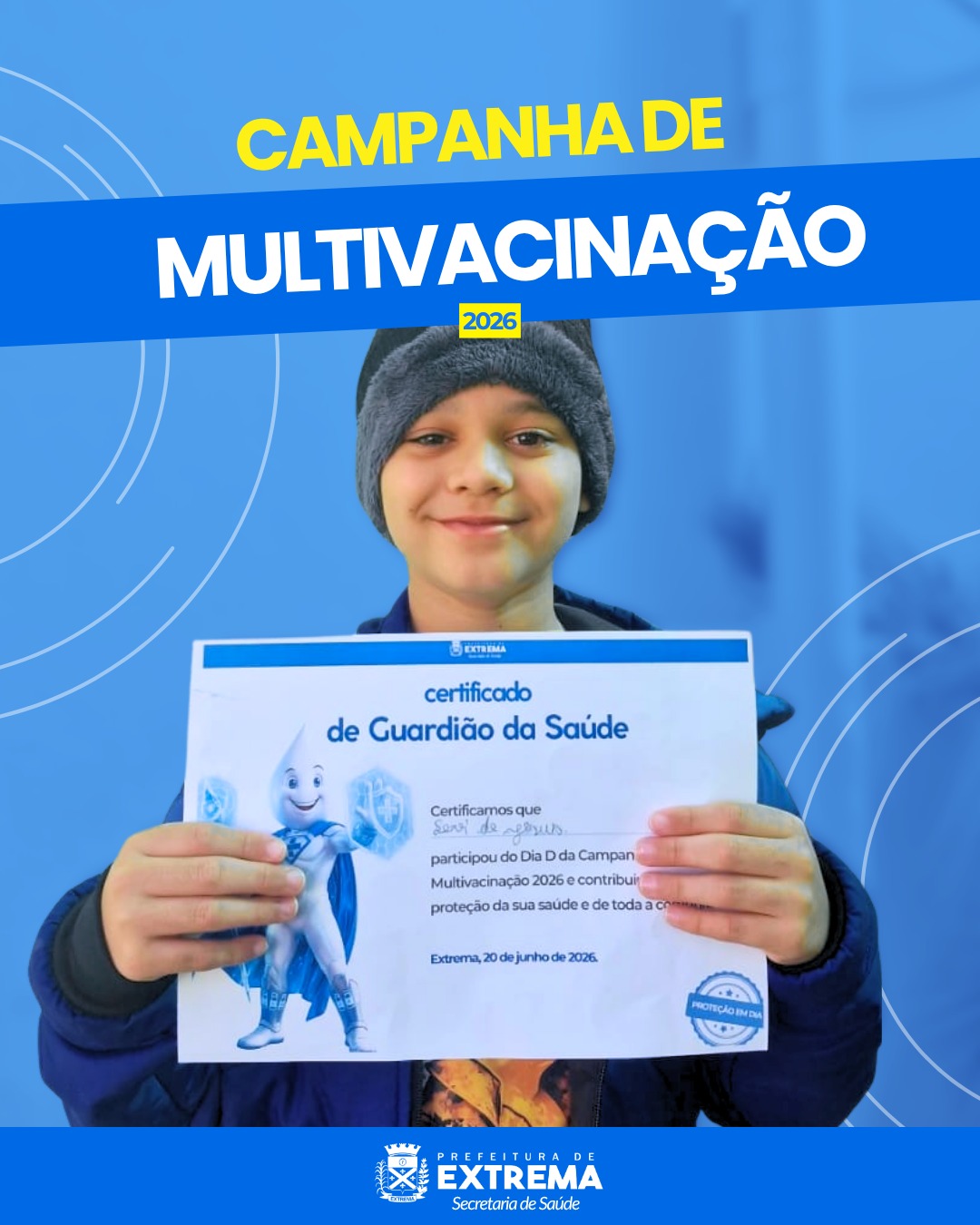Post do instagram da Prefeitura de Mandirituba