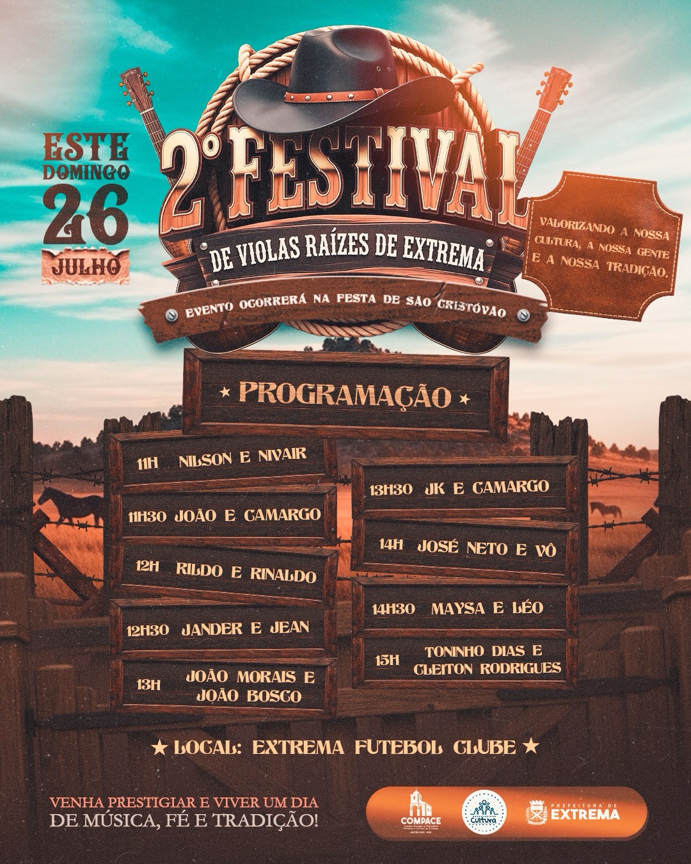 Post do instagram da Prefeitura de Mandirituba