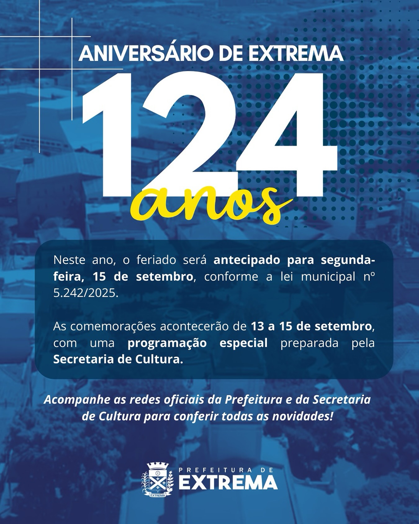 Post do instagram da Prefeitura de Mandirituba
