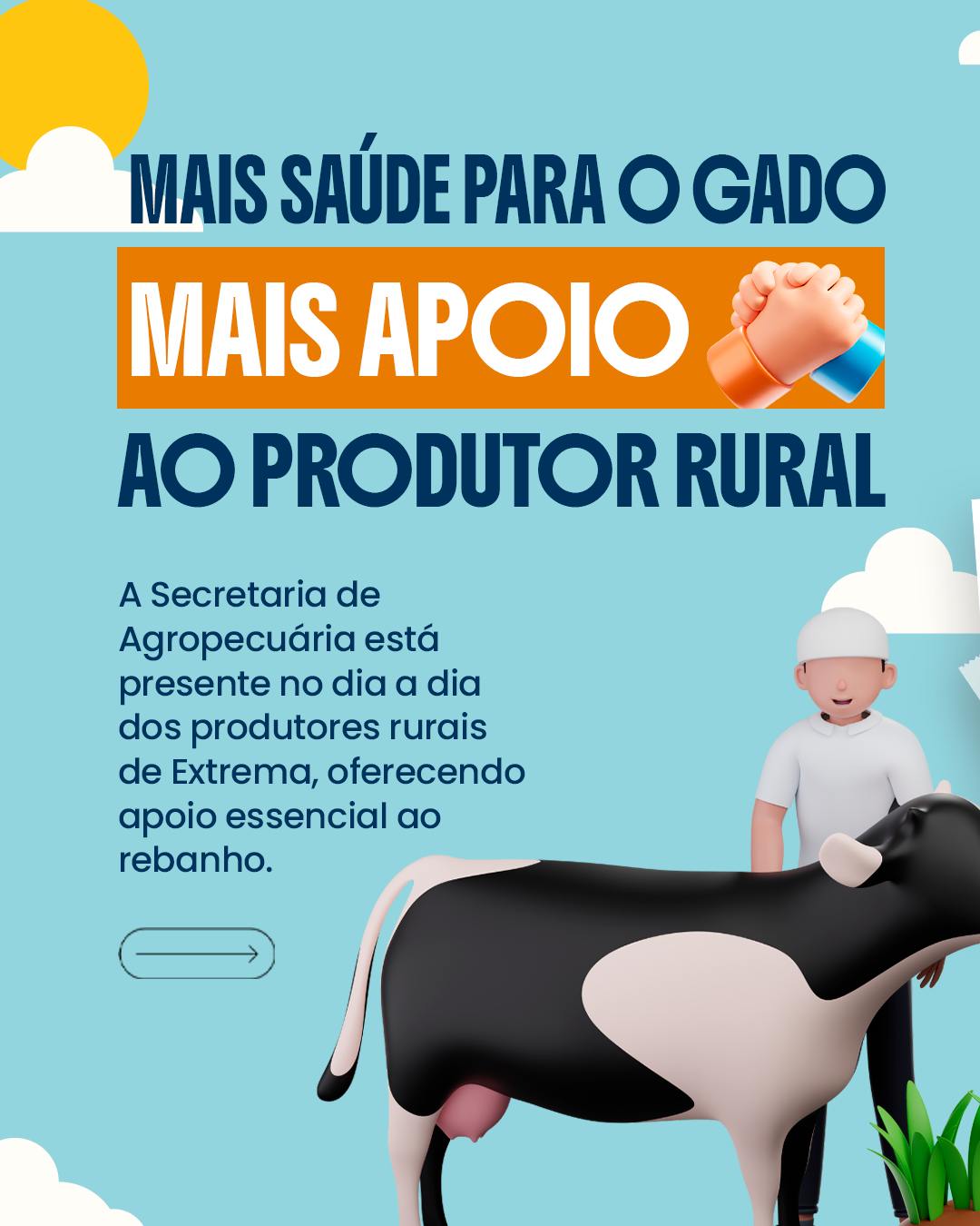Post do instagram da Prefeitura de Mandirituba