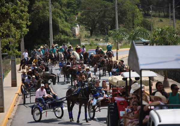 Desfile de Cavalos da 35º Festa do Peão Boiadeiro de Extrema